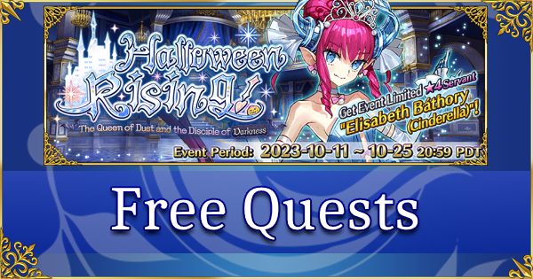 Halloween Rising 2023 - Free Quests