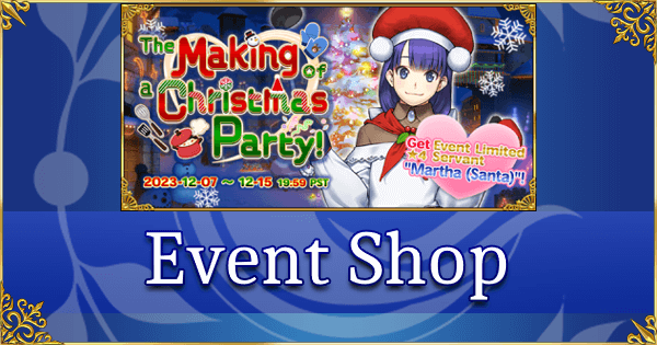 Christmas 2023 - Event Shop & Planner