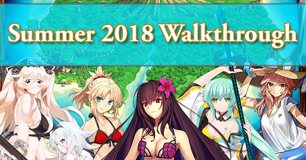 Summer 2018 Walkthrough (Part 1: White Beach of Relaxation)