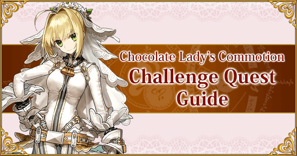 Chocolate Lady Commotion Challenge Quest Guide