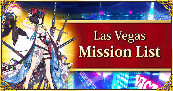 Summer 4 Las Vegas Mission List Banner