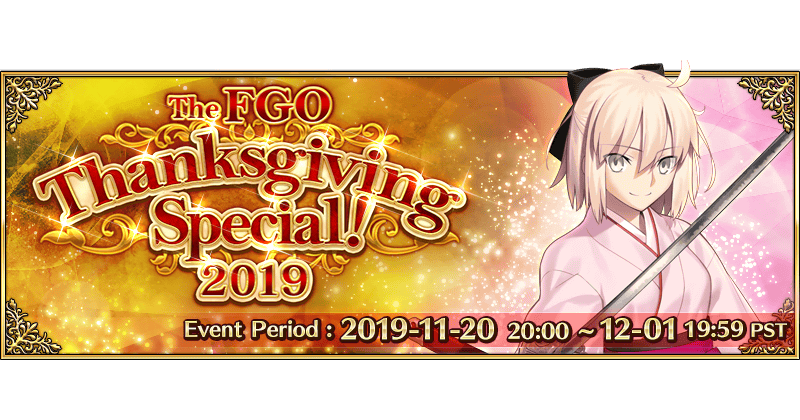 The FGO Thanksgiving Special 2019