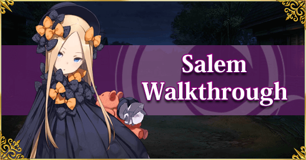 Salem - Spoiler-free Walkthrough