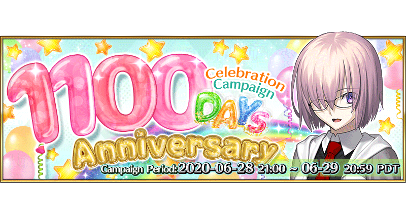 1100 Days Anniversary Celebration Campaign
