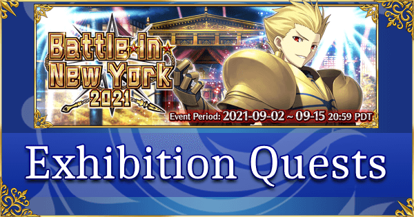 Battle in New York 2021 - Exhibition Quests
