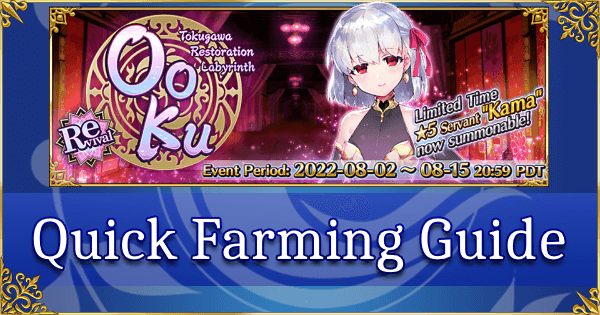 Revival: Tokugawa Restoration Labyrinth - Quick Farming Guide