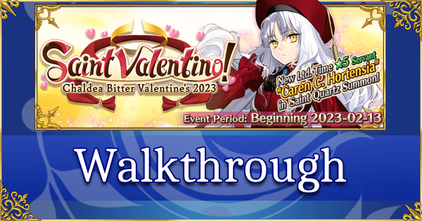 Valentine's 2023 - Walkthrough