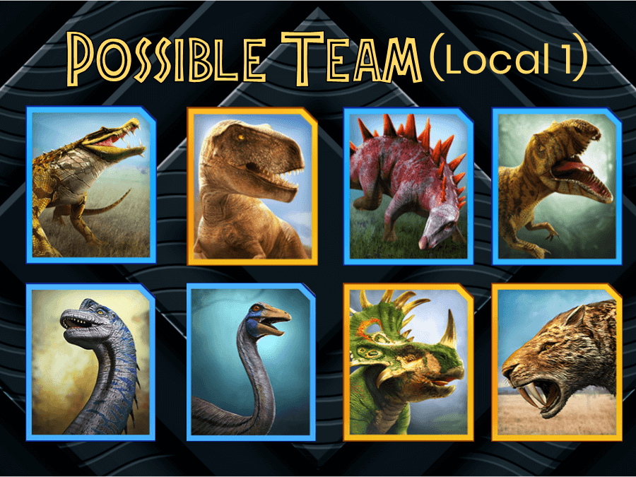 Local 1 Team Possibilities