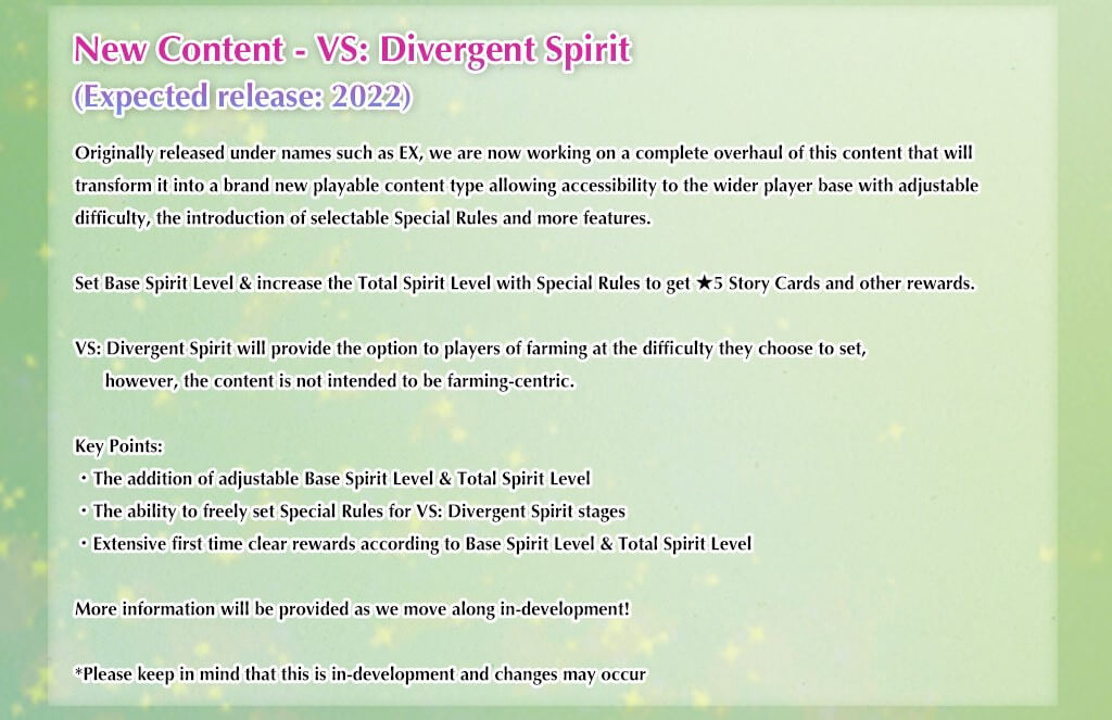 vs Divergent Spirit