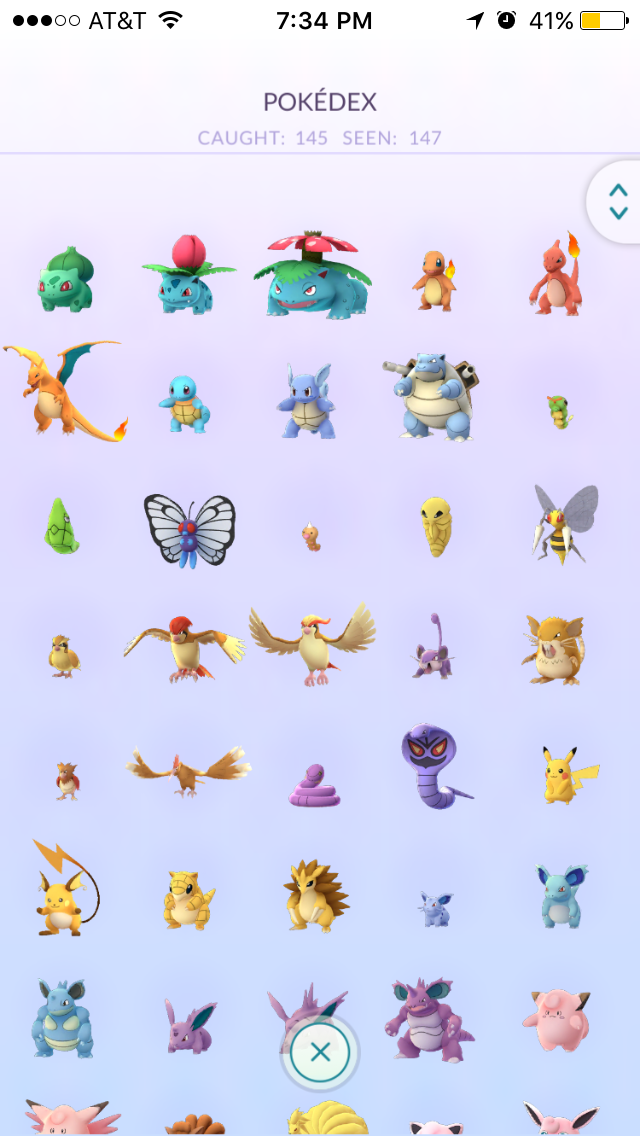 Pokédex, Pokémon GO Wiki