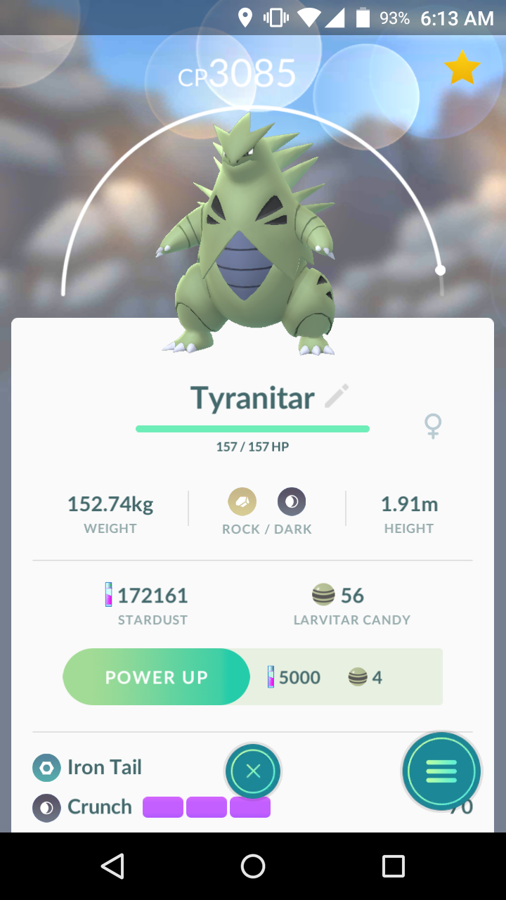 Tyranitar Best Moveset Pokemon Go | Best 2020