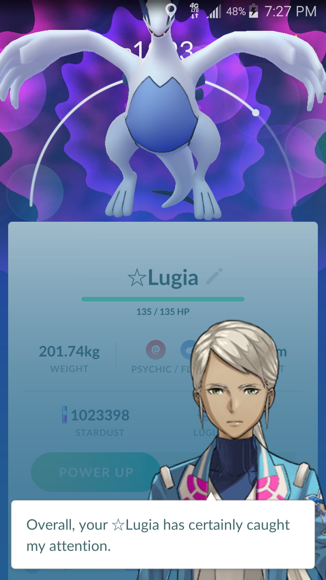 Lugia, Pokémon GO Wiki