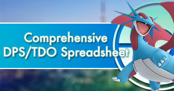 Comprehensive DPS/TDO Spreadsheet | Pokemon GO Wiki ...
