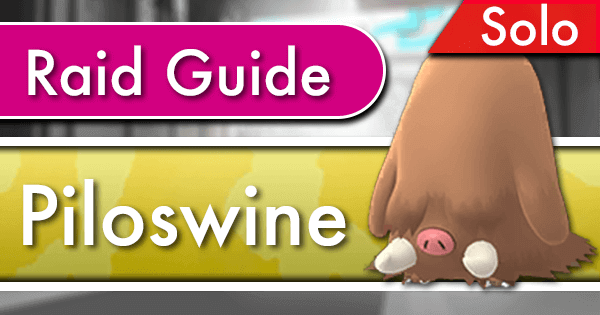 Piloswine Solo Raid Guide | Pokemon GO 
