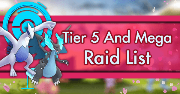 pokemon go tier 5 raid