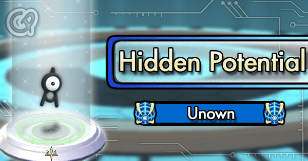 Hidden Potential Vol.5: Unown (April Fools 2021)