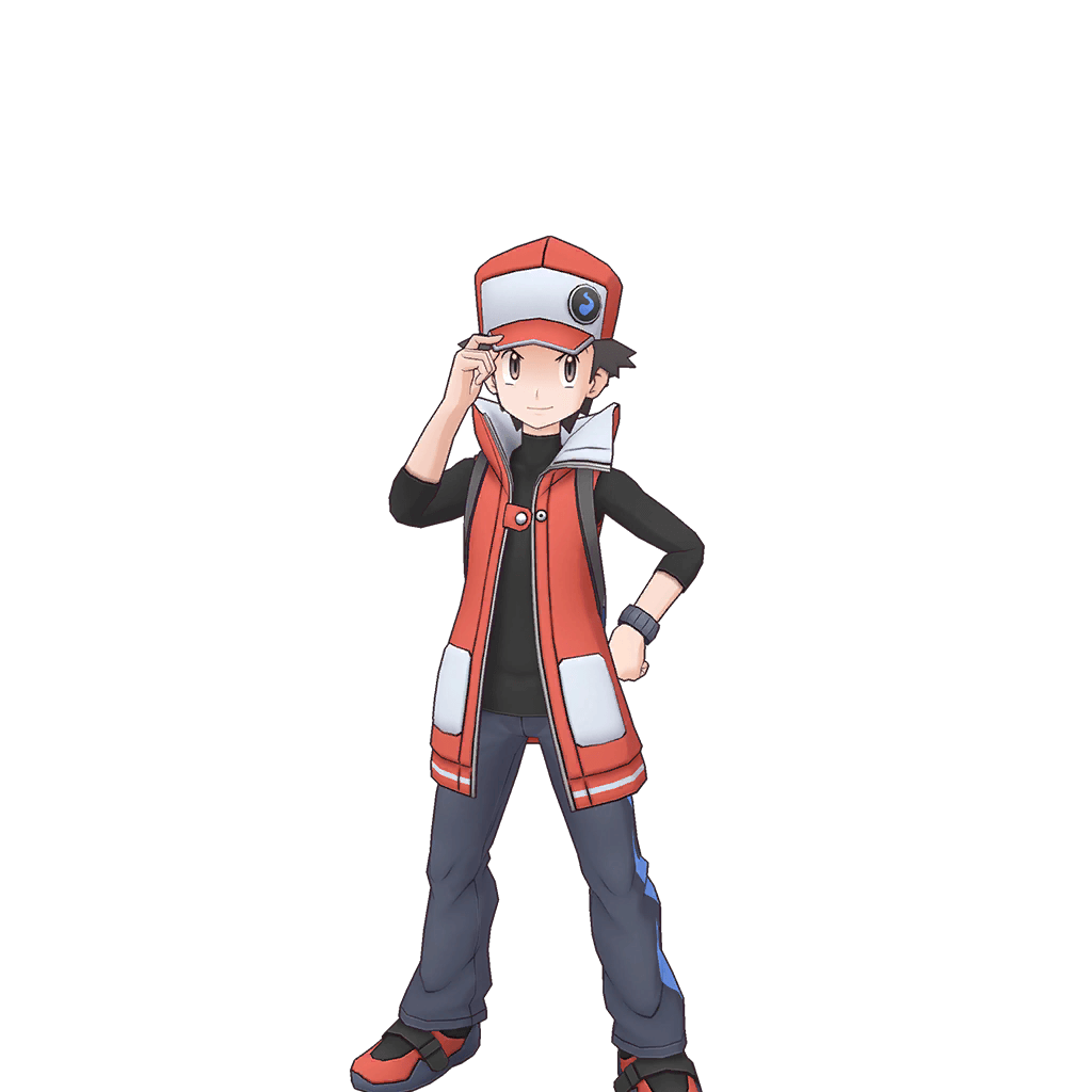 that the red is the first pokemon trainer and in masters ex its is the best...