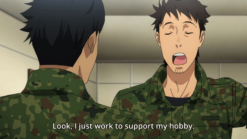 Itami is a man of culture(Source: Gate)