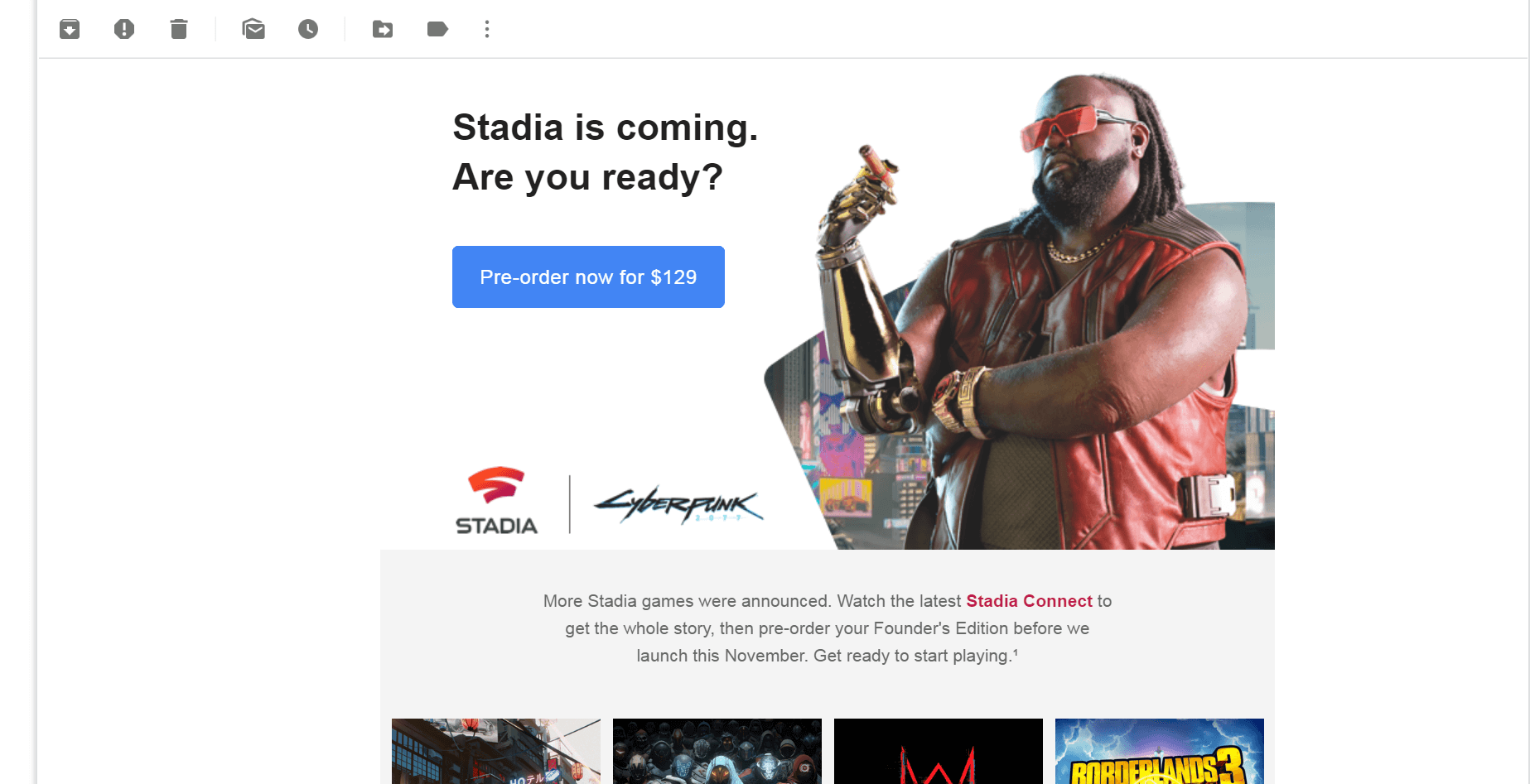 more stadia games coming