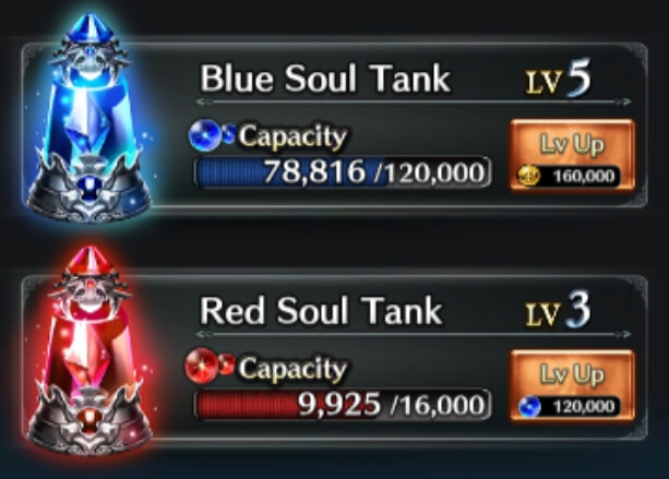 Blue/Red Tanks