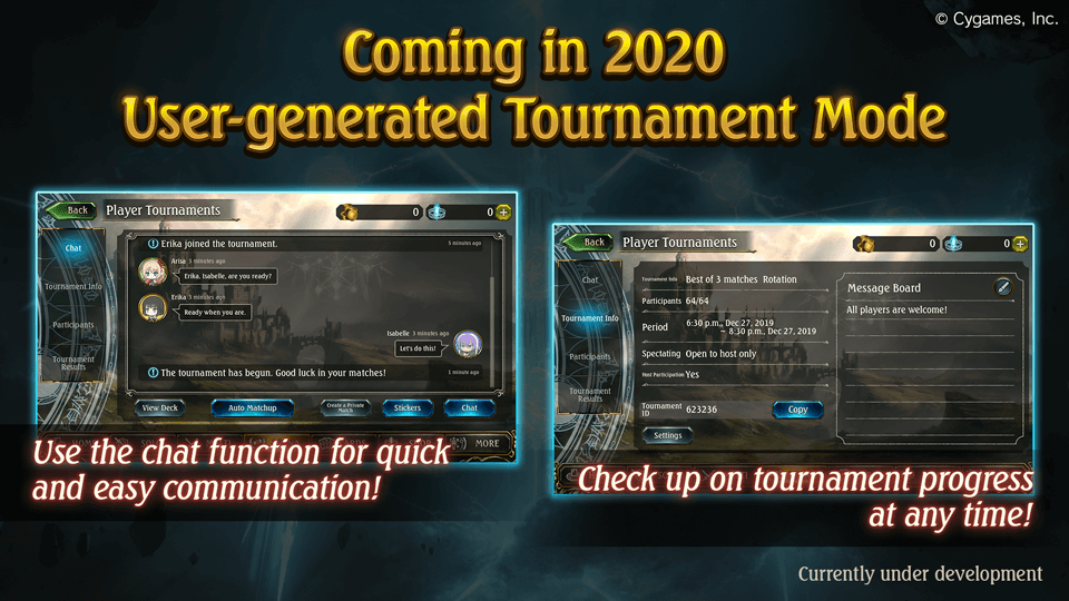 user generated tournaments
