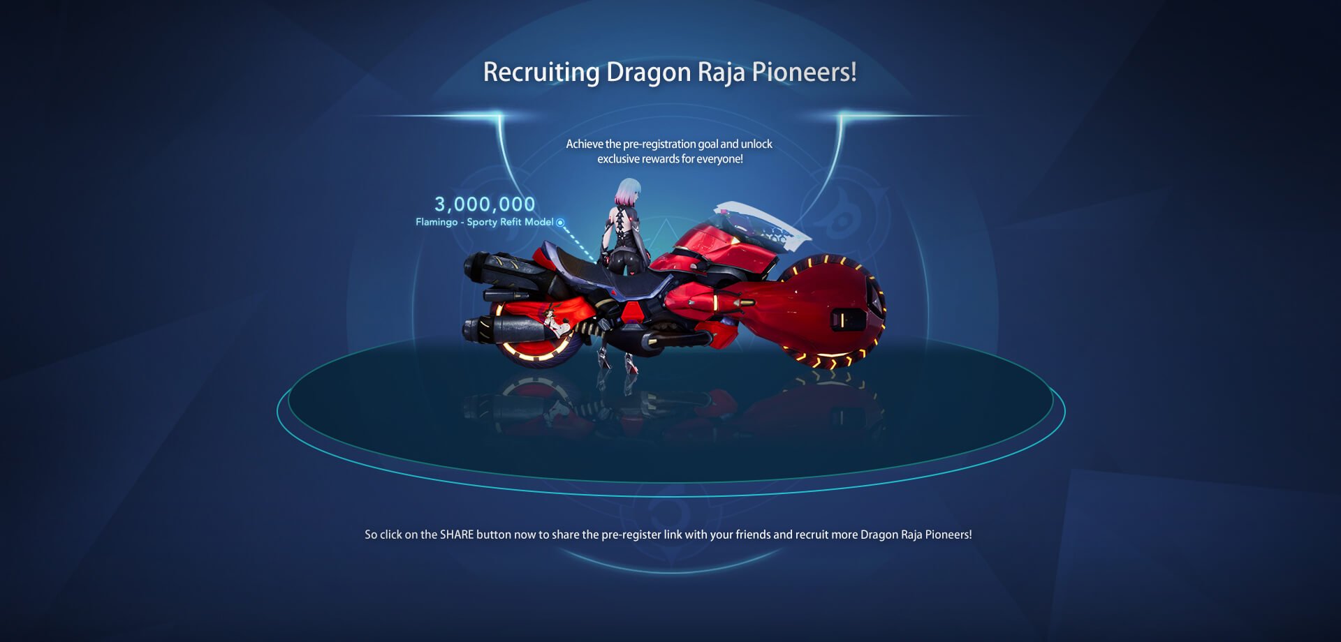 Dragon Raja Pre-Registration Reward
