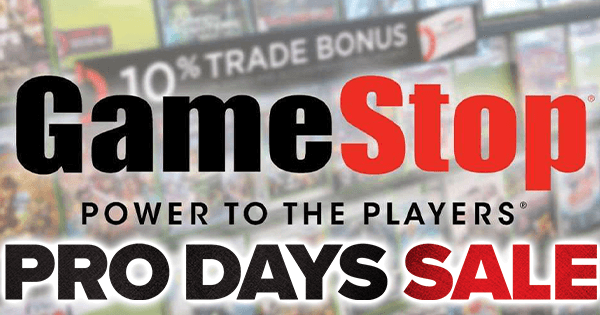 Gamestop Pro Day Sale Has Console Deals