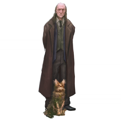 Filch and Mrs. Norris
