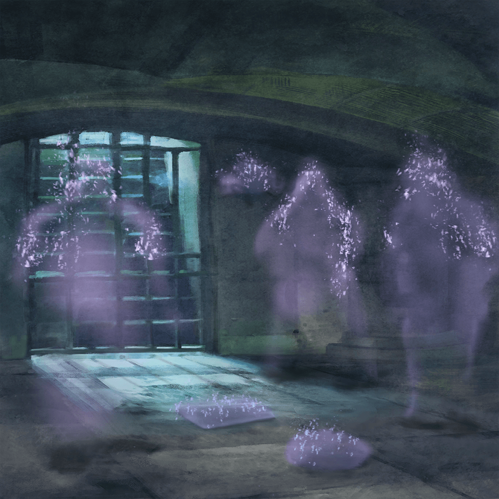 A dungeon in the basement of Malfoy Manor.
