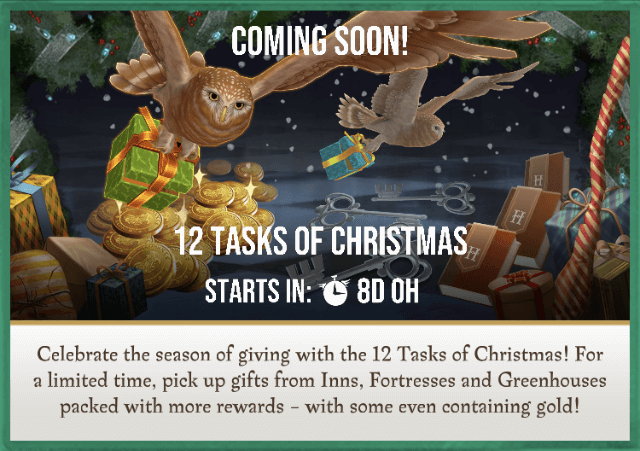 12 Tasks of Christmas Coming Soon!